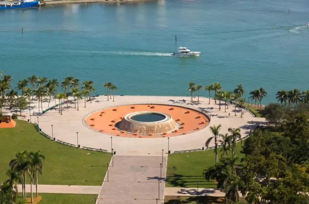 Bayfront Park is the sixth activity for parents to do in Miami with their kids.
