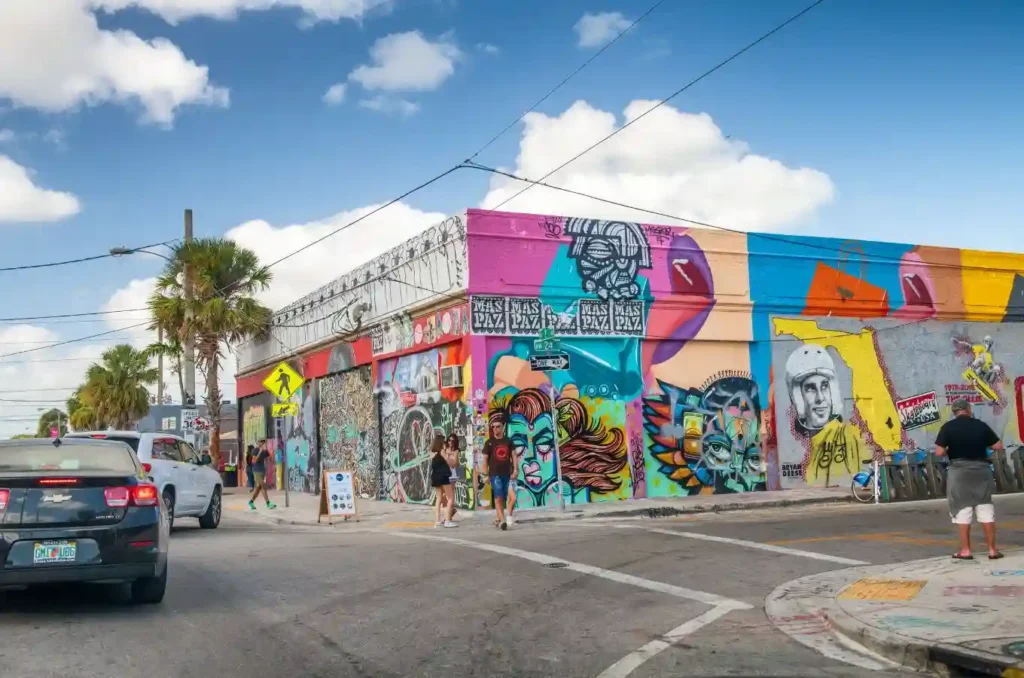 Wynwood Walls is the fourth activity on our list of things to do in Miami with kids.