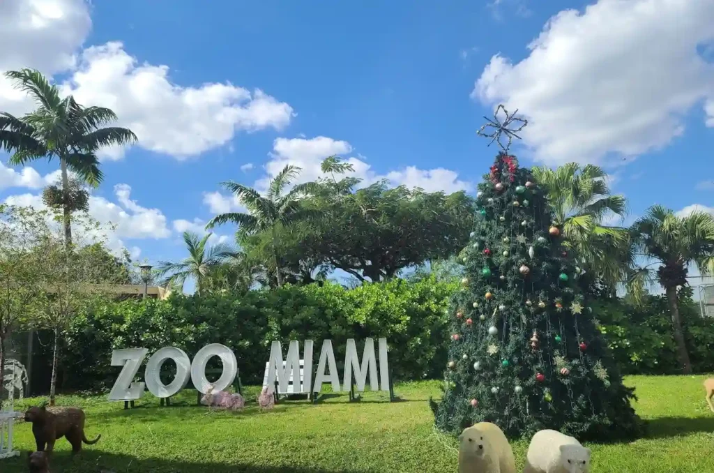 Zoo Miami is one of the first things to do in Miami with kids 